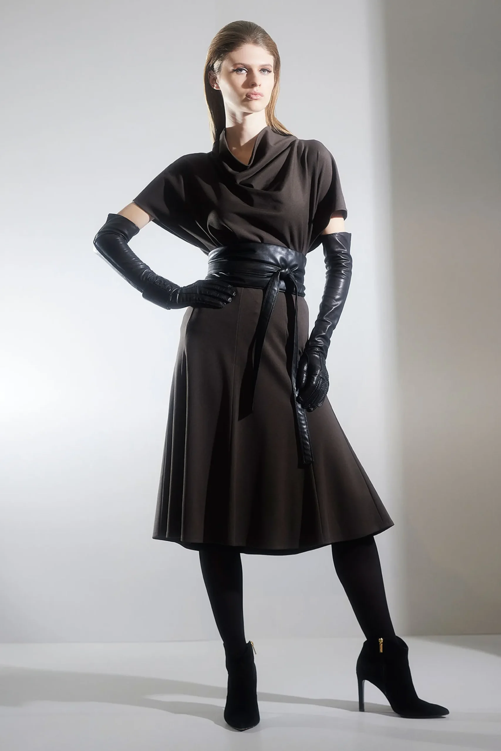 Natori Tops, Shirts & Tunics-Compact Knit Wedge Funnel Top