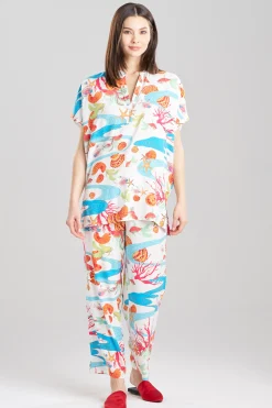 Natori Plus Sizes|Pajama Sets-Coral Reef PJ