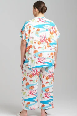 Natori Plus Sizes|Pajama Sets-Coral Reef PJ