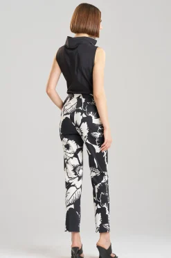 Natori Pants, Skirts & Shorts-Cote D'Azur Cotton Chino Tapered Pants