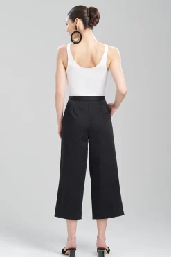 Natori Essentials|Pants, Skirts & Shorts-Cotton Chino Cropped Pants