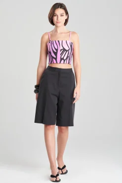 Natori Bridal Shower Outfits|Plus Sizes-Cotton Chino Shorts