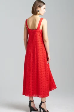Natori Dresses-Cotton Eyelet Sundress