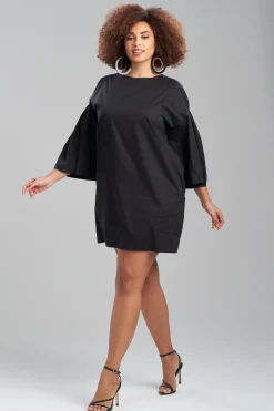 Natori Dresses-Cotton Poplin Dress