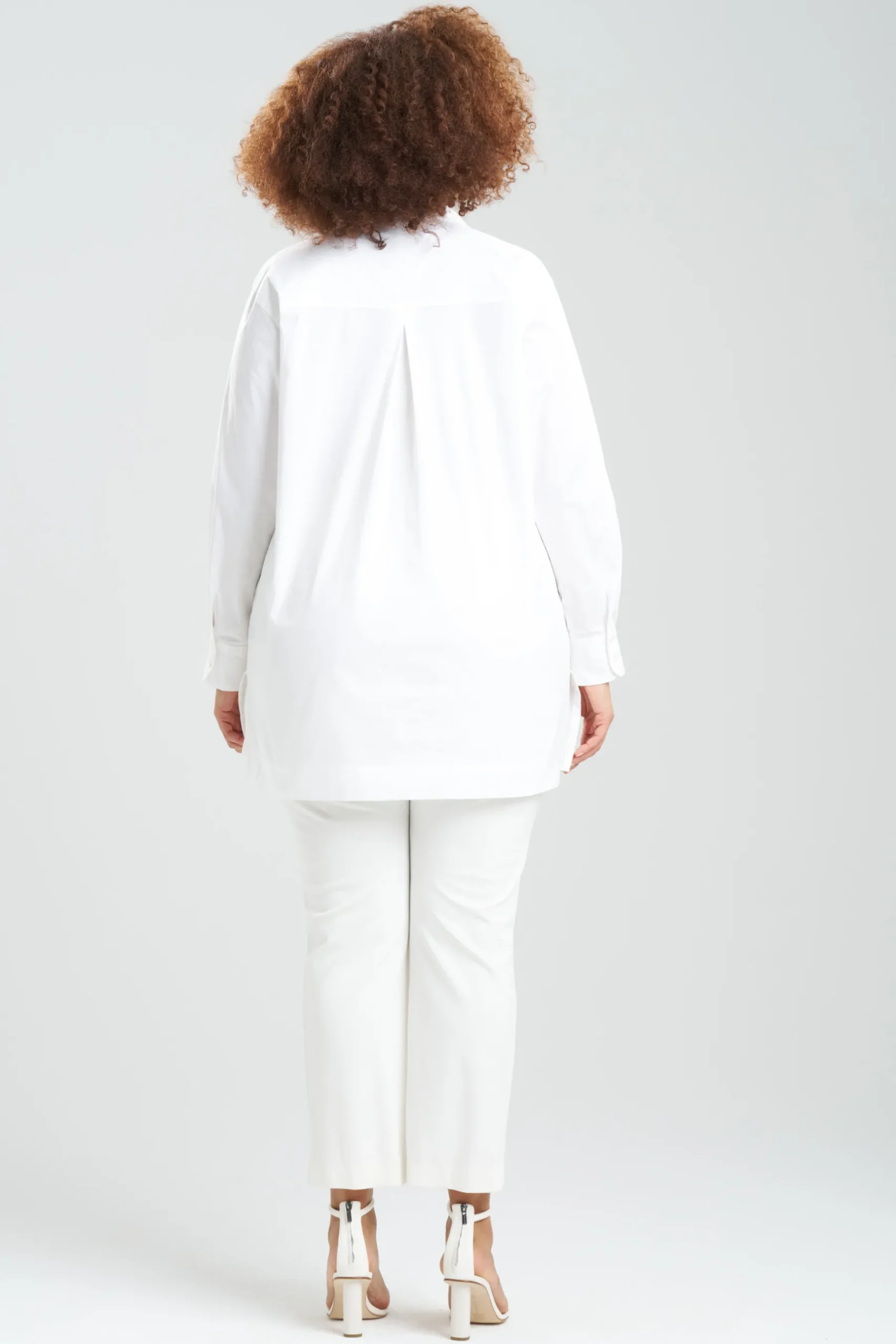 Natori Tops, Shirts & Tunics-Cotton Poplin El Nido Embroidery Oversized Top