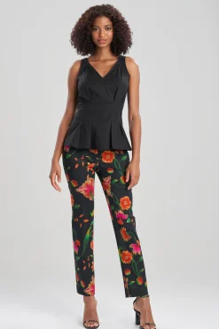 Natori Tops, Shirts & Tunics-Cotton Poplin Pleat Tank Top
