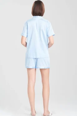 Natori Pajama Sets|Bridesmaid Pajamas & Robes-Cotton Sateen Shorts PJ