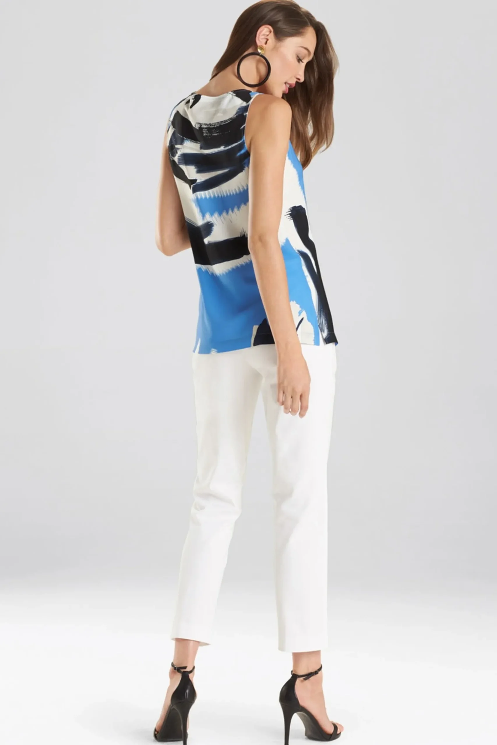 Natori Pants, Skirts & Shorts-Cotton Twill Ankle Pants