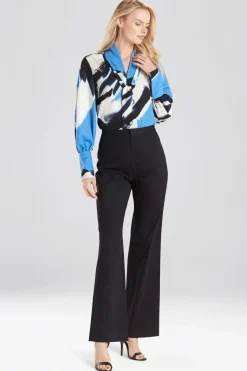 Natori Pants, Skirts & Shorts-Cotton Twill Trouser Pants