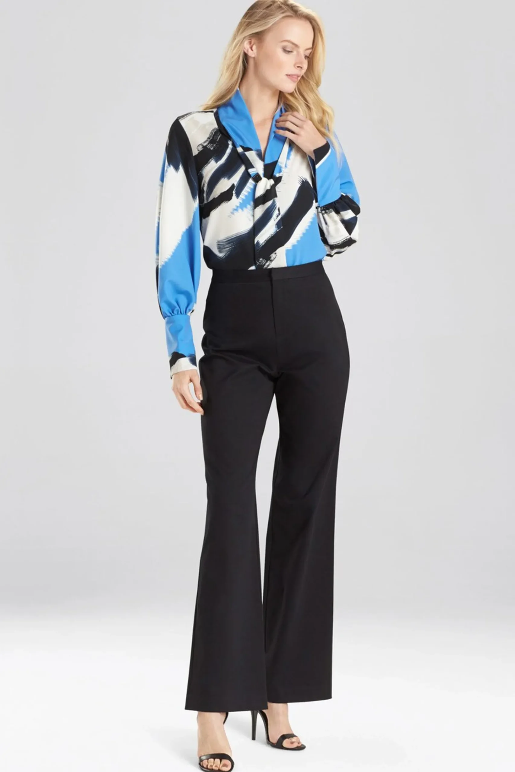 Natori Pants, Skirts & Shorts-Cotton Twill Trouser Pants