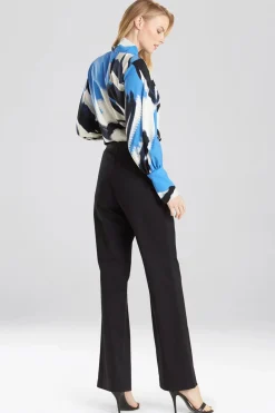 Natori Pants, Skirts & Shorts-Cotton Twill Trouser Pants