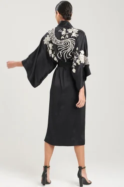 Natori Robes & Kimonos|Couture Robes-Couture Hanaka Dragon Embellished Robe