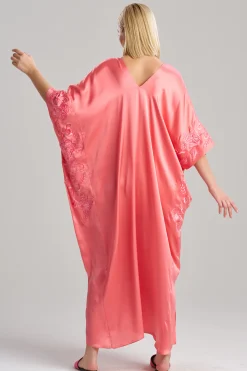 Natori Beach Caftans|Couture Caftans-Couture Malaga Embroidered Silk Caftan