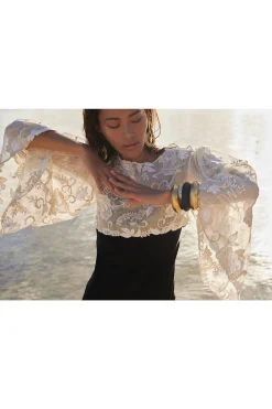 Natori Tops, Shirts & Tunics|Couture Tops-Couture Piña Embroidered Top