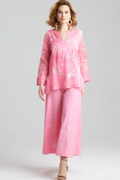 Natori Tops, Shirts & Tunics|Couture Tops-Couture Piña Embroidered Tunic