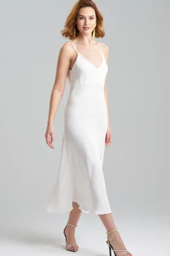 Natori Dresses|Couture Gowns-Couture Silk Crepe Gown