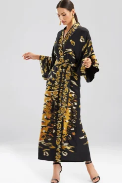 Natori Couture Robes-Couture Tiger Stripe Robe