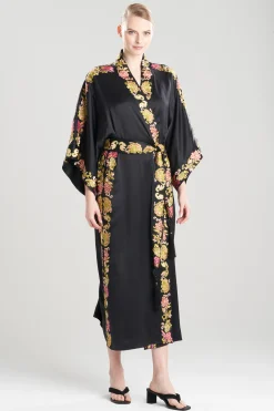 Natori Robes & Kimonos|Couture Robes-Couture Yasugi Embroidered Silk Robe