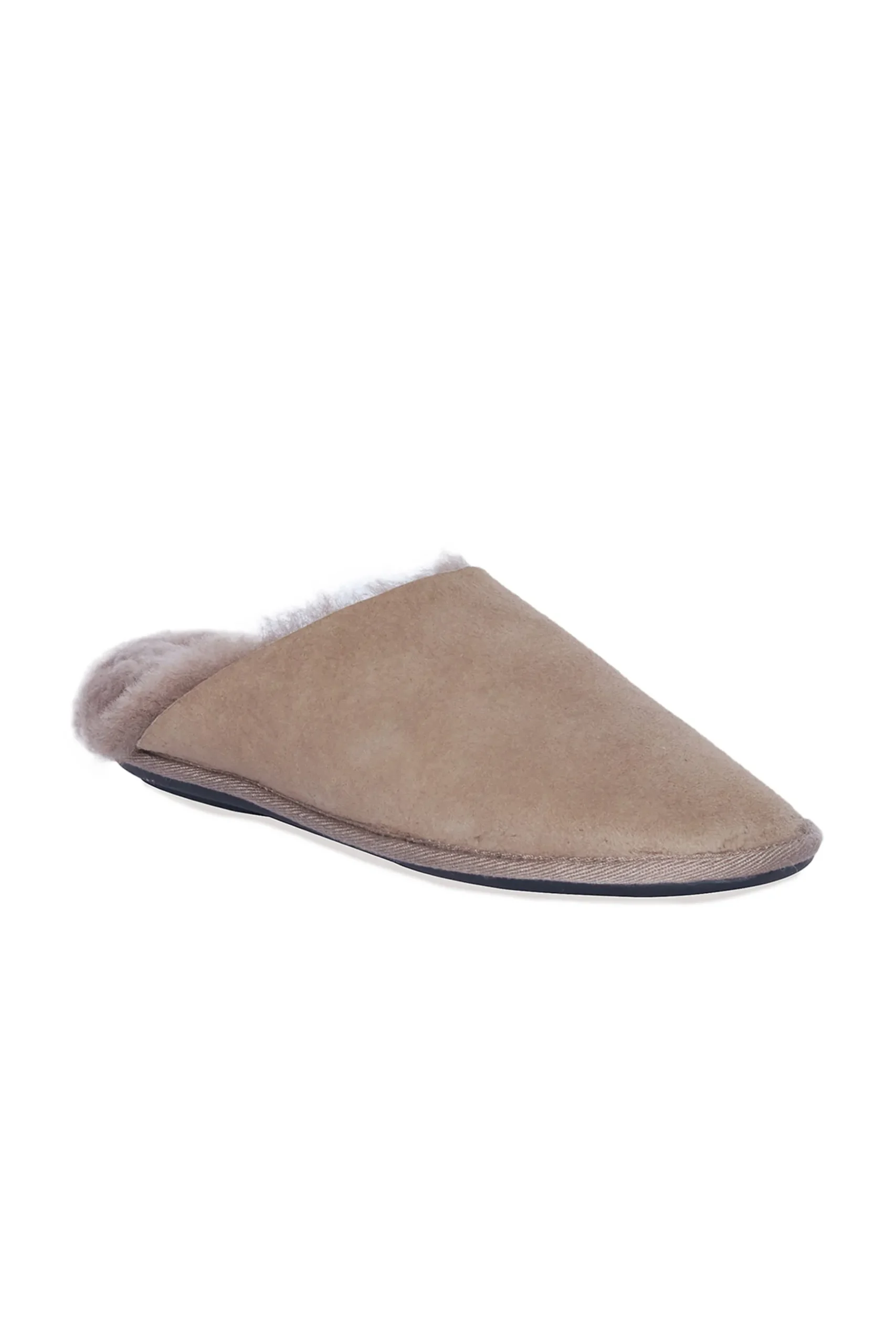 Natori Slides|Slippers-Cuddle Genuine Reverse Shearling Slipper Slide