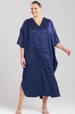 Natori Caftans|Plus Sizes-Decadence Zip Caftan