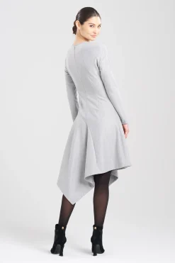 Natori Dresses-Double Jersey Asymmetric Dress