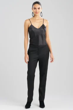 Natori Essentials|Pants, Skirts & Shorts-Double Jersey Tapered Pants