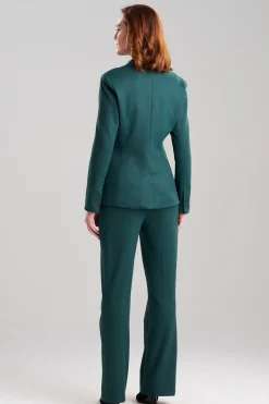 Natori Jackets & Outerwear-Double Jersey Two Button Lapel Blazer