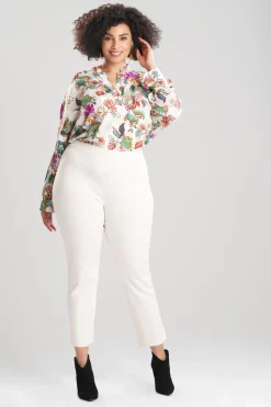 Natori Pants, Skirts & Shorts|Knitwear-Double Knit Slim Pants