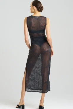 Natori Gowns-Dragon Lace Gown