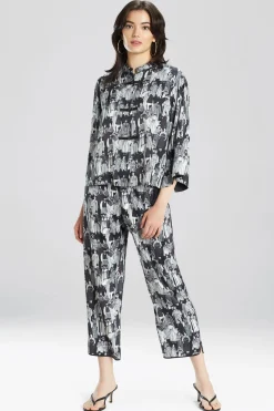Natori Pajama Sets-Dynasty PJ - Black