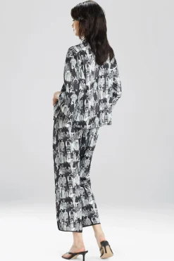 Natori Pajama Sets-Dynasty PJ - Black