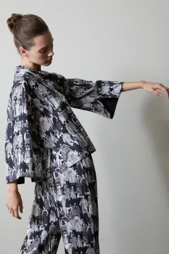 Natori Pajama Sets-Dynasty PJ - Black