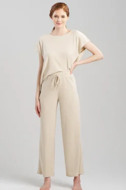 Natori Lounge Bottoms-Eden Everywhere Straight Leg Pants