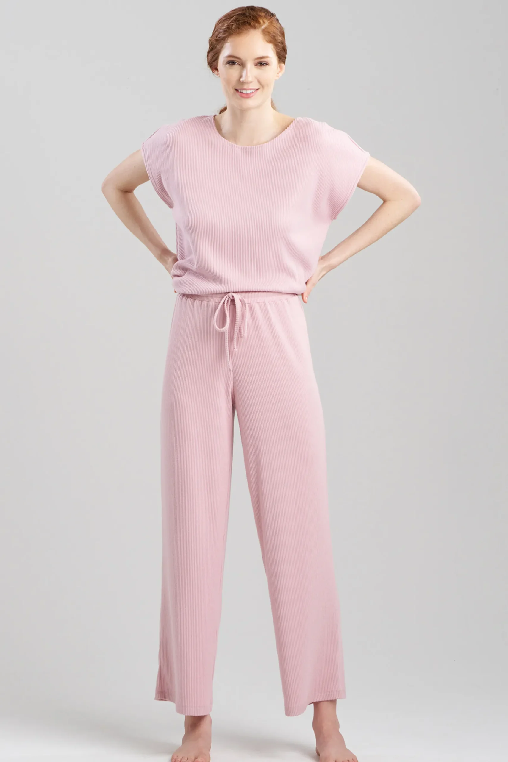 Natori Lounge Bottoms-Eden Everywhere Straight Leg Pants