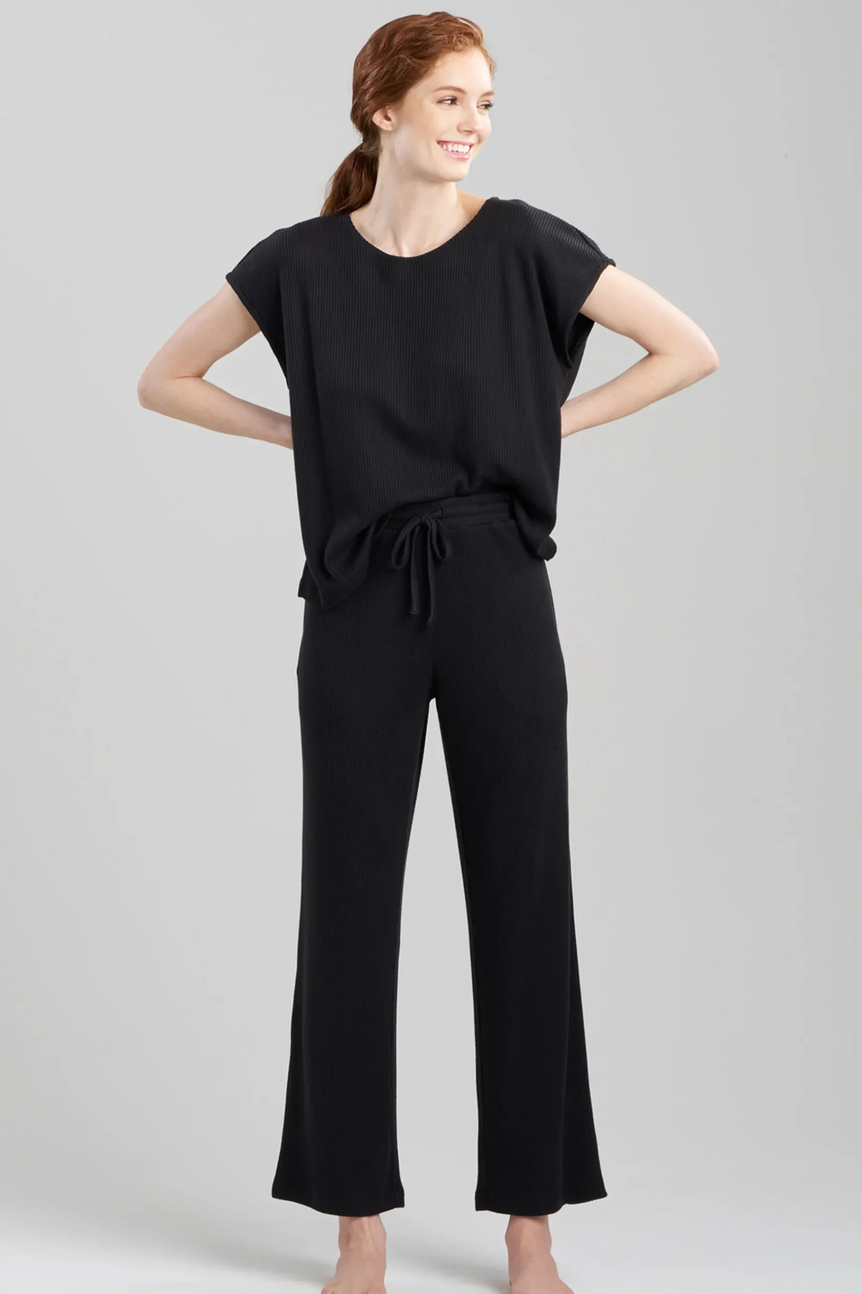 Natori Lounge Bottoms-Eden Everywhere Straight Leg Pants