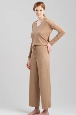 Natori Lounge Bottoms-Eden Everywhere Straight Leg Pants
