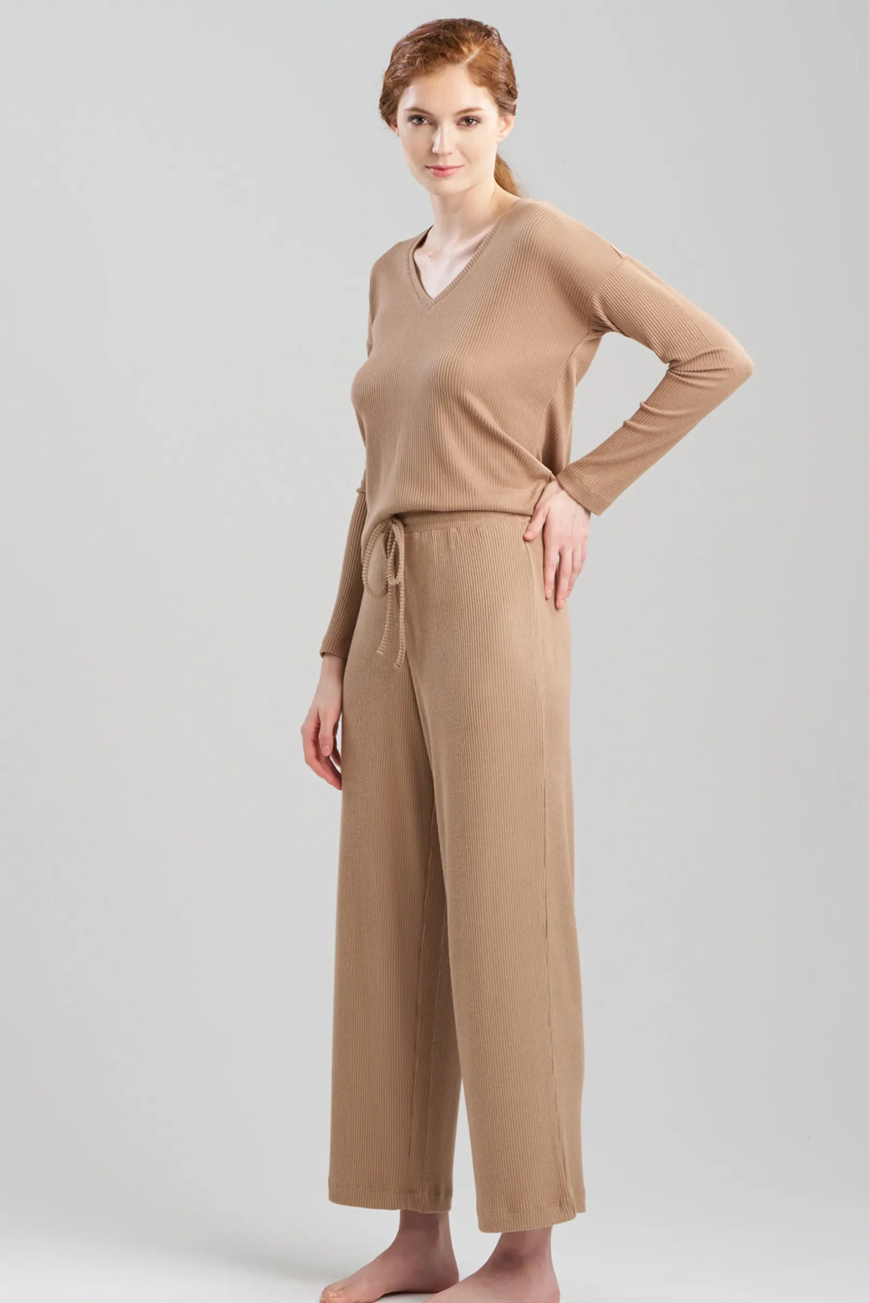 Natori Lounge Bottoms-Eden Everywhere Straight Leg Pants