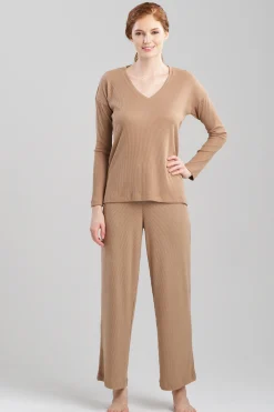 Natori Lounge Tops-Eden Everywhere V-Neck Top