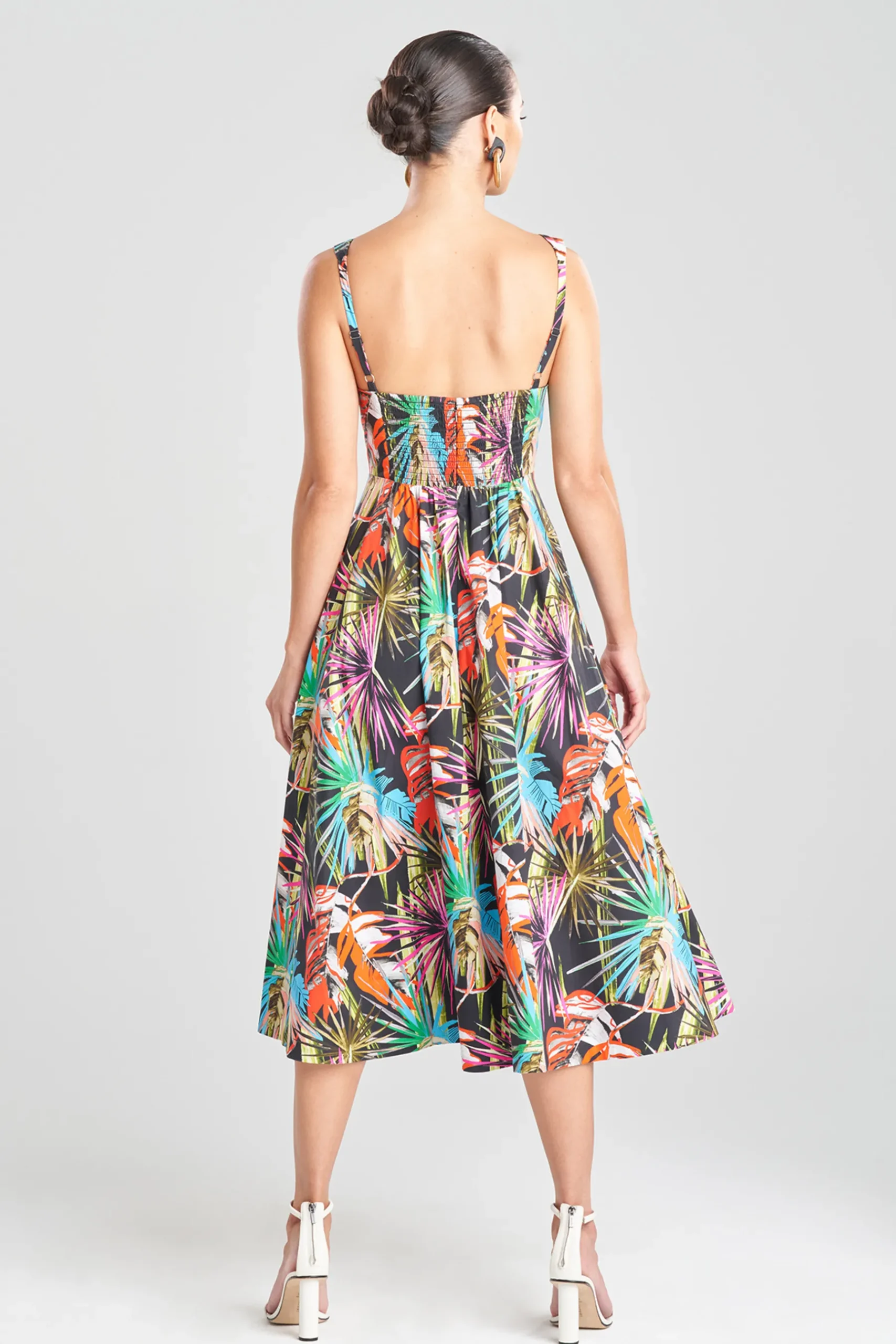 Natori Dresses|Wedding Guest Dresses-El Nido Cotton Poplin Dress