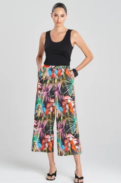 Natori Pants, Skirts & Shorts-El Nido Cotton Poplin Pants