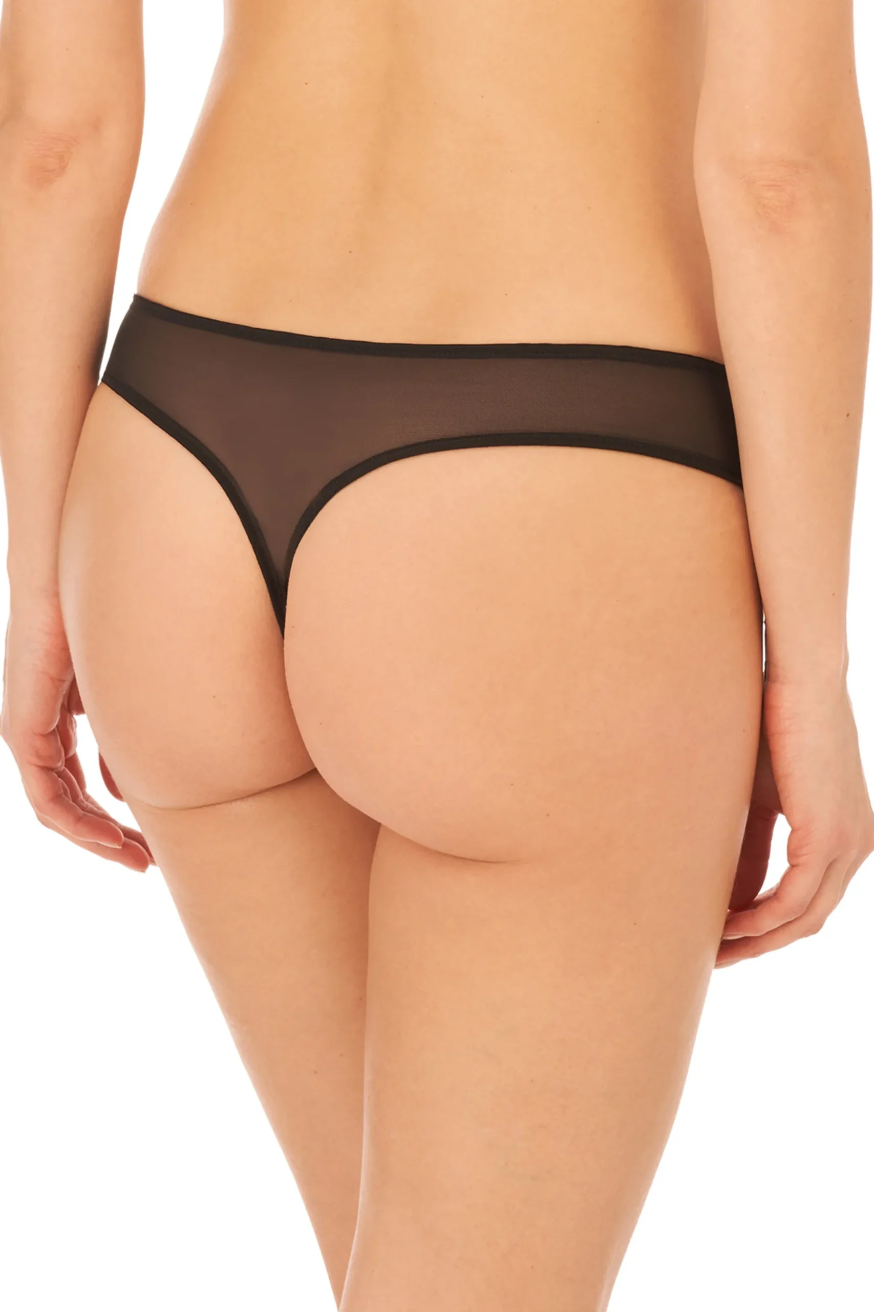 Natori Thongs-Embellished Thong