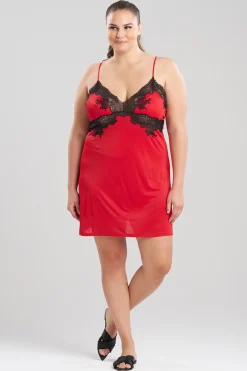 Natori Chemises|Bridal Chemises-Enchant Lace Applique Chemise