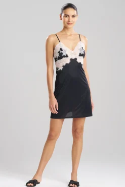 Natori Chemises|Bridal Chemises-Enchant Lace Applique Chemise