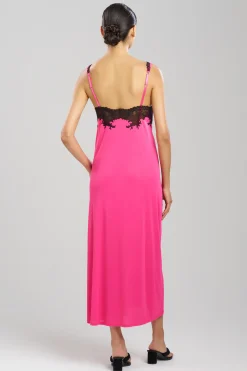 Natori Plus Sizes|Gowns-Enchant Lace Applique Gown