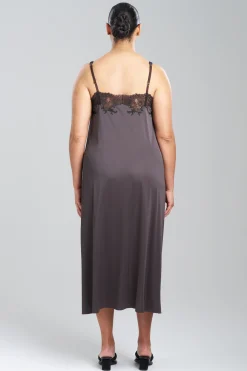 Natori Plus Sizes|Gowns-Enchant Lace Applique Gown