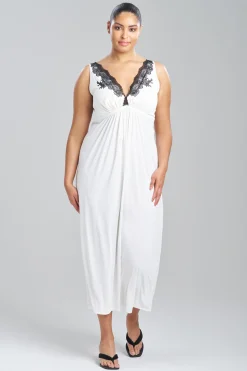 Natori Plus Sizes|Gowns-Enchant Lace Applique Gown