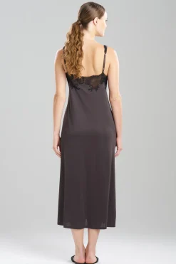 Natori Plus Sizes|Gowns-Enchant Lace Applique Gown