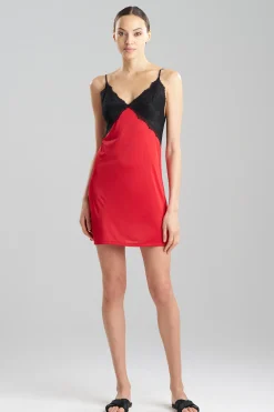 Natori Plus Sizes|Chemises-Enchant Lace Cup Chemise