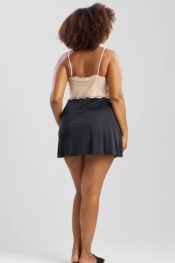 Natori Plus Sizes|Chemises-Enchant Lace Cup Chemise