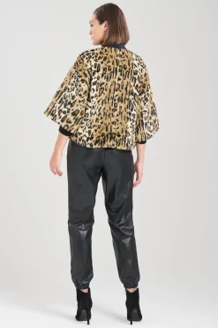 Natori Tops, Shirts & Tunics-Faux Leopard Fur Top